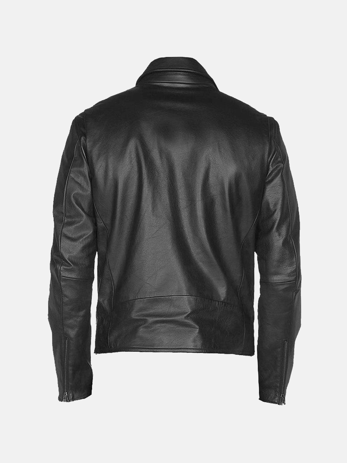Men's Iron Rider Black Leather Jacket