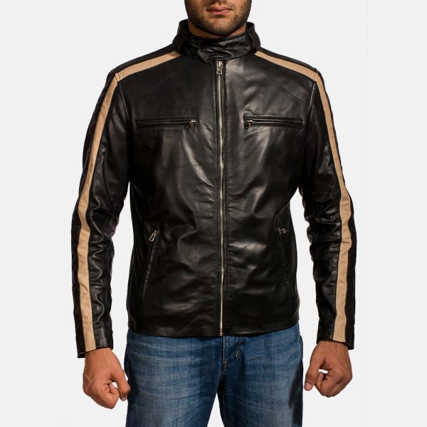 Men's Jack Black Leather Biker Jacket
