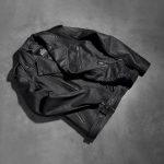 Men's Allaric Alley Distressed Black Leather Biker Jacket