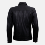 Men's Black Classic Leather Jacket