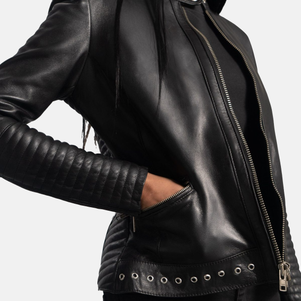 Haley_Ray_Black_Leather_Biker_Jacket_For_Women1