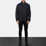 Men's Thomas Black Premium Wool Jacket