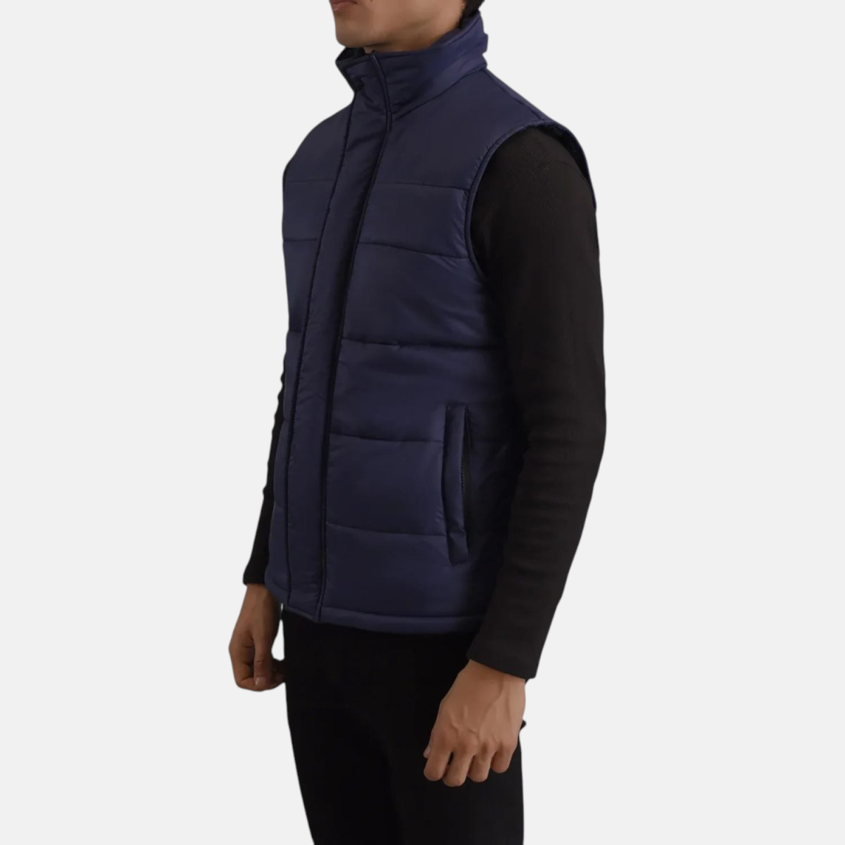 Men's Bryan Blue Puffer Vest