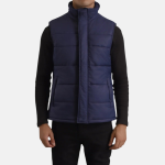 Men's Bryan Blue Puffer Vest