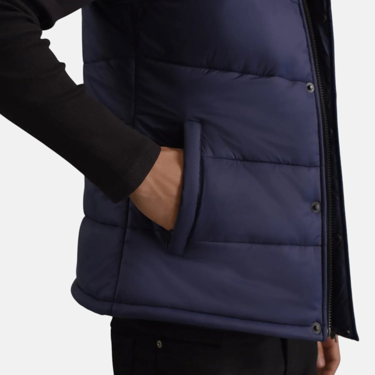 Men's Bryan Blue Puffer Vest
