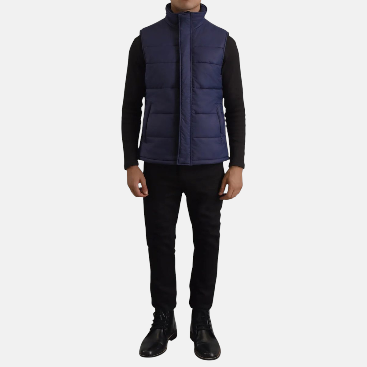 Men's Bryan Blue Puffer Vest