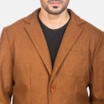 Men's Borges Khaki Cotton Blazer