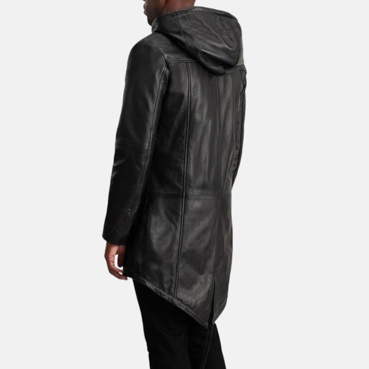 Men's Men's Delvin Leather Black Jacket