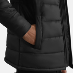 Men's Erico Black Hooded Puffer Jacket