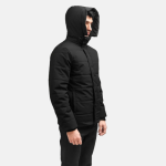 Men's Exton Black Hooded Down Puffer Jacket
