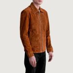 Men's Tan Brown Inferno Leather Jacket