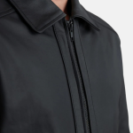 Men's Inferno Matte Black Leather Jacket