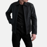 Men's Inferno Matte Black Leather Jacket