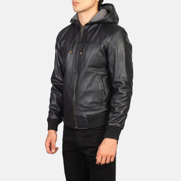 Men_s_Nintenzo_Black_Hooded_Leather_Jacket_Side_Pose_b7605849-c996-4357-994e-3c478e5acc5b