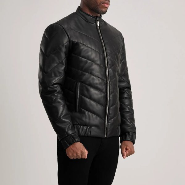 Men_s_Travis_Black_Leather_Puffer_Jacket_Side_Pose-3-1733738209642