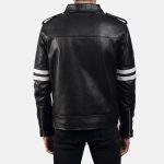 Men's Dragonhide Black Leather Jacket