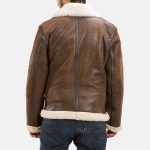 Men's Forest Double Face Shearling Leather Jacket