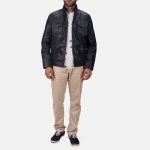 Men's Maurice Black Leather Jacket