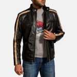 Men's Jack Black Leather Biker Jacket