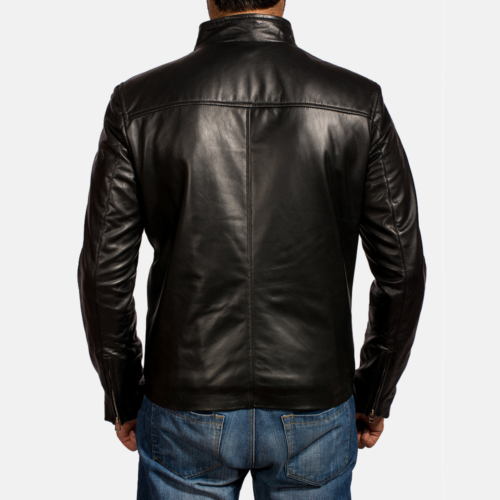 Men's Jack Black Leather Biker Jacket