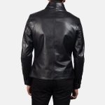 Men's Mod Black Leather Jacket