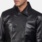 Men's Mod Black Leather Jacket