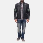 Men's Night Trooper Leather Jacket