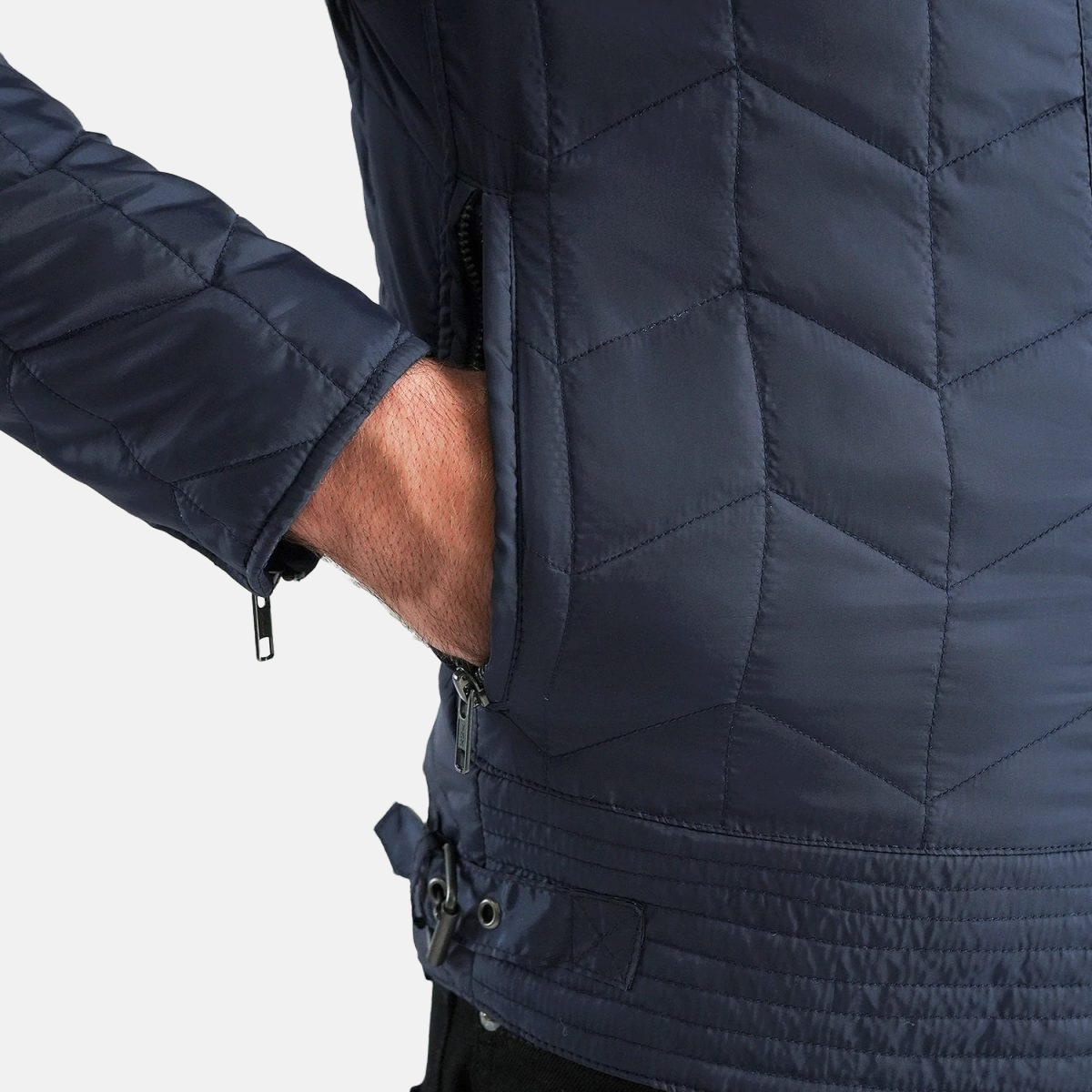 Men's Nyle Quilted Windbreaker Jacket
