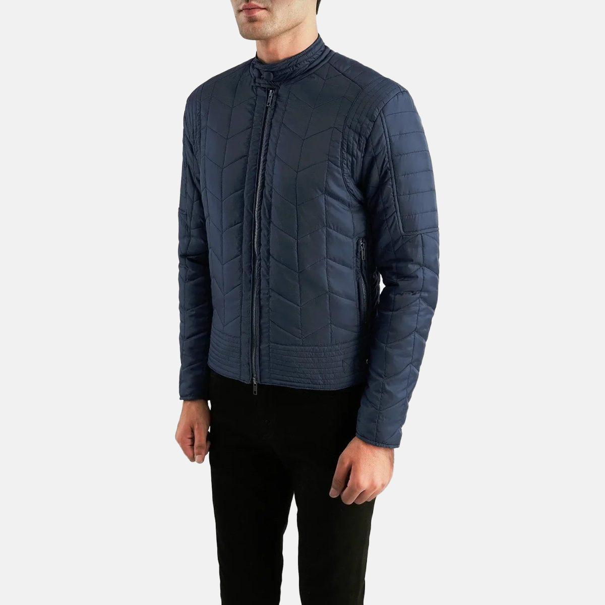 Men's Nyle Quilted Windbreaker Jacket