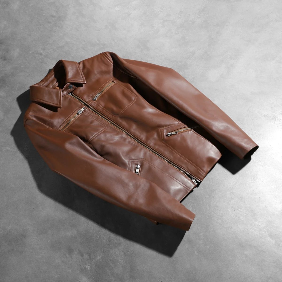 Women's Tomachi Brown Real Sheepskin Leather Jacket