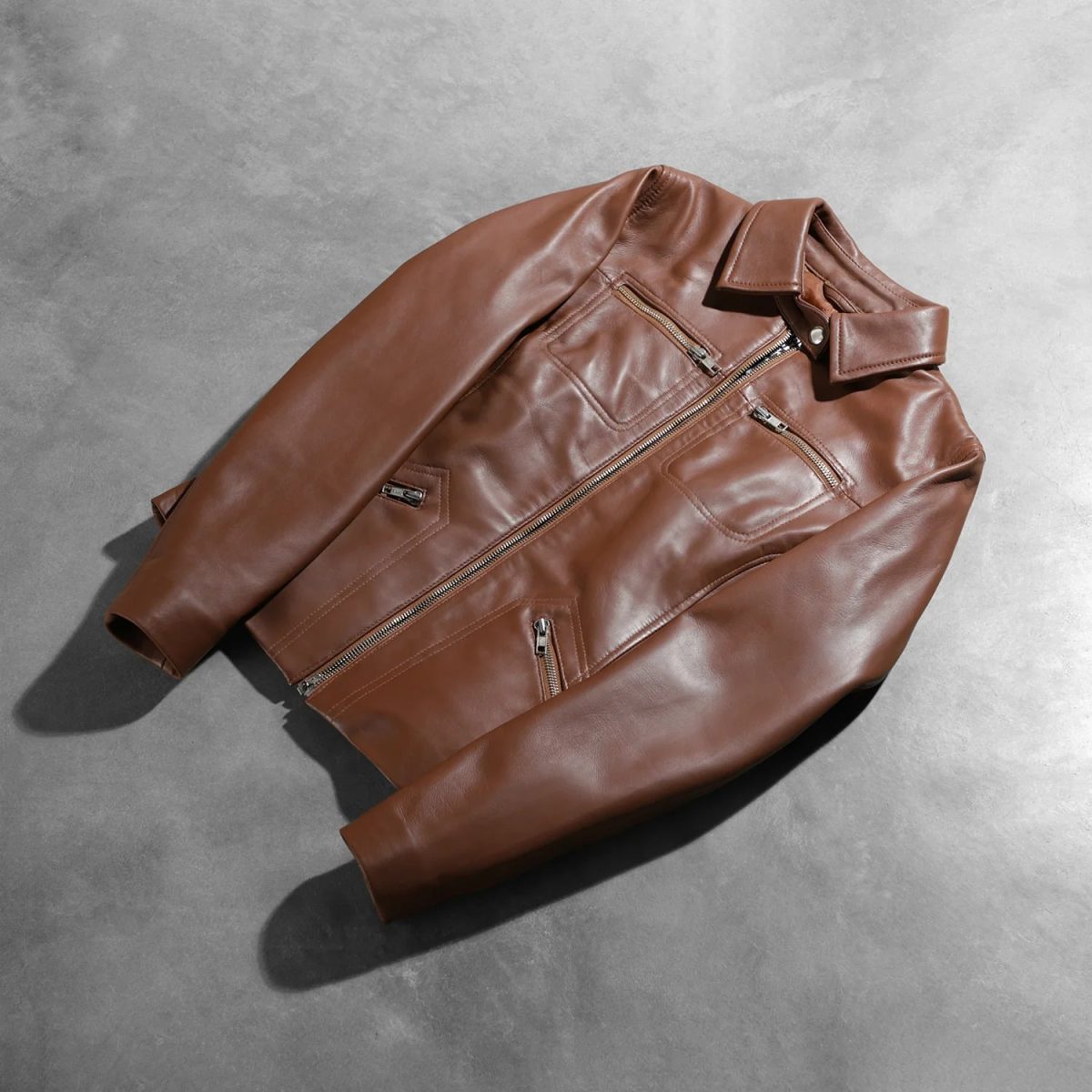 Women's Tomachi Brown Real Sheepskin Leather Jacket