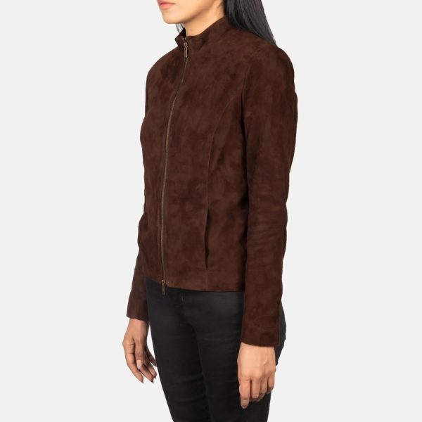 Women_s_Rumella_Mocha_Suede_Biker_Jacket_Side_Pose