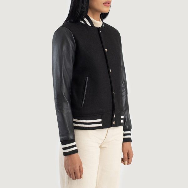 Women_s_Savant_Black_Hybrid_Varsity_Jacket_Side_Pose-3_a9d834f8-1684-40a7-9b87-6102bb4de92f