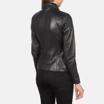 Women's Colette Black Leather Jacket