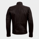Men's Kalash Brown Motorcycle Biker Leather Jacket