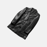 Men's Classmith Black Leather Coat