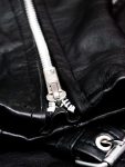 Women's Black Sheepskin Biker Leather Jacket