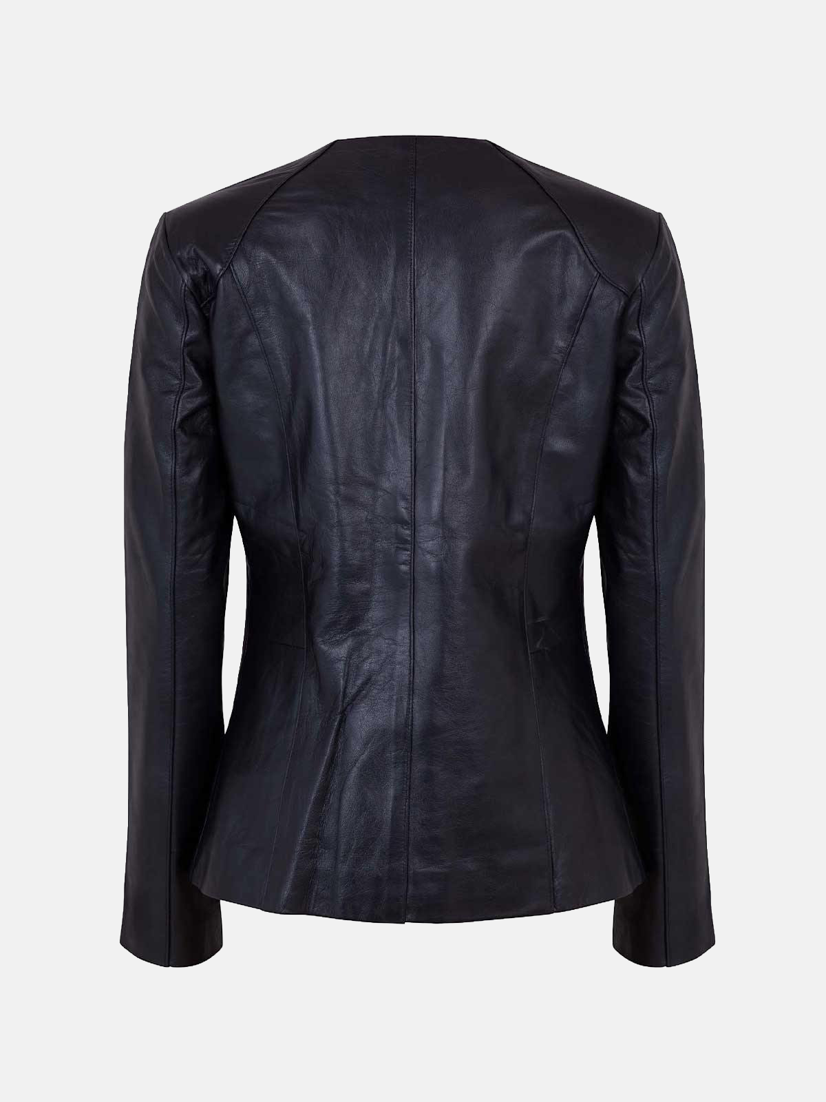 Women's Leather Biker Jacket