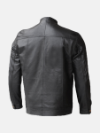 Men's Classic Black Leather Jacket