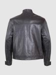 Men's Black Modern Leather Jacket