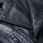 Men's Naltar Black Double Rider Biker Leather Jacket