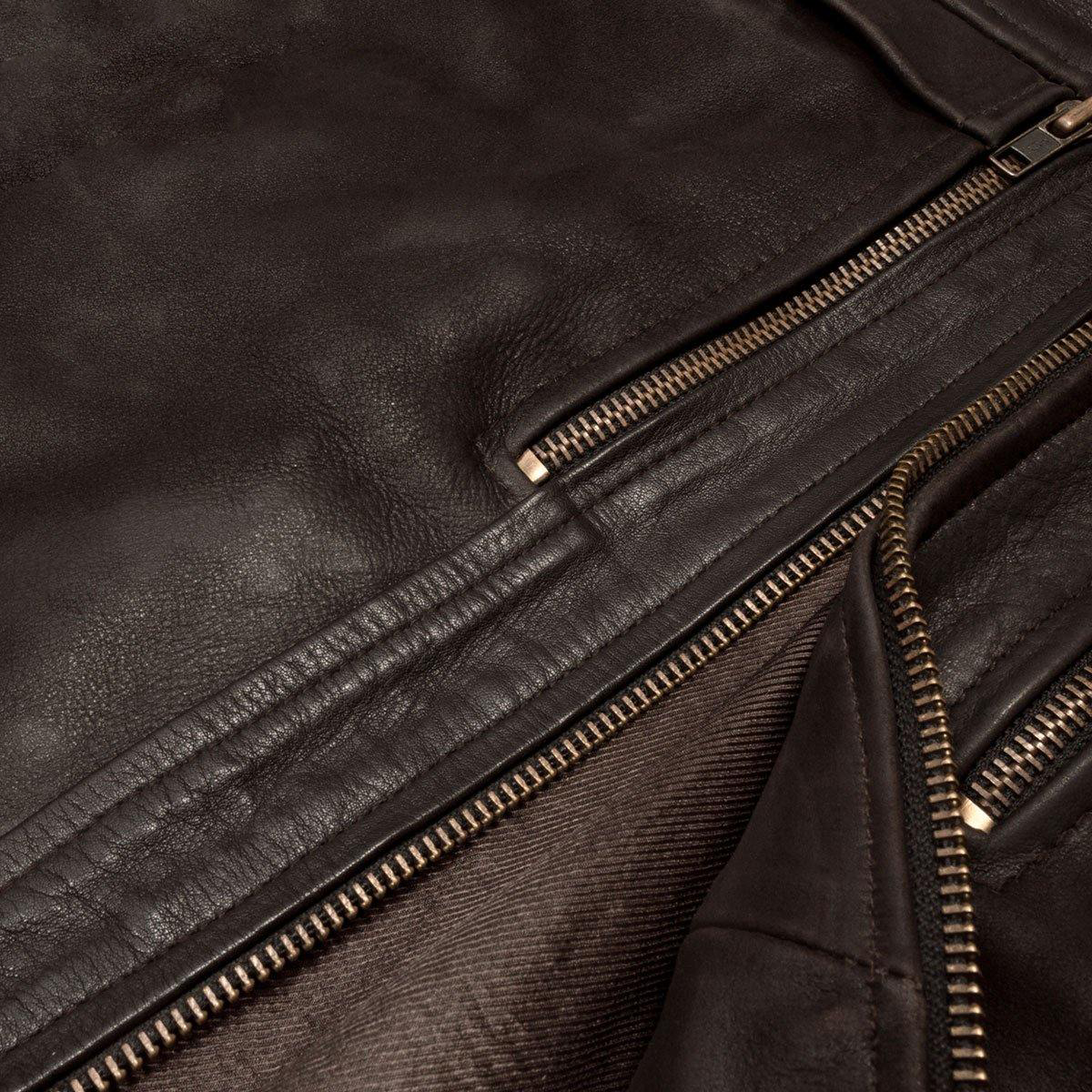 Men's Rakaposhi Farret Brown Bomber Jacket