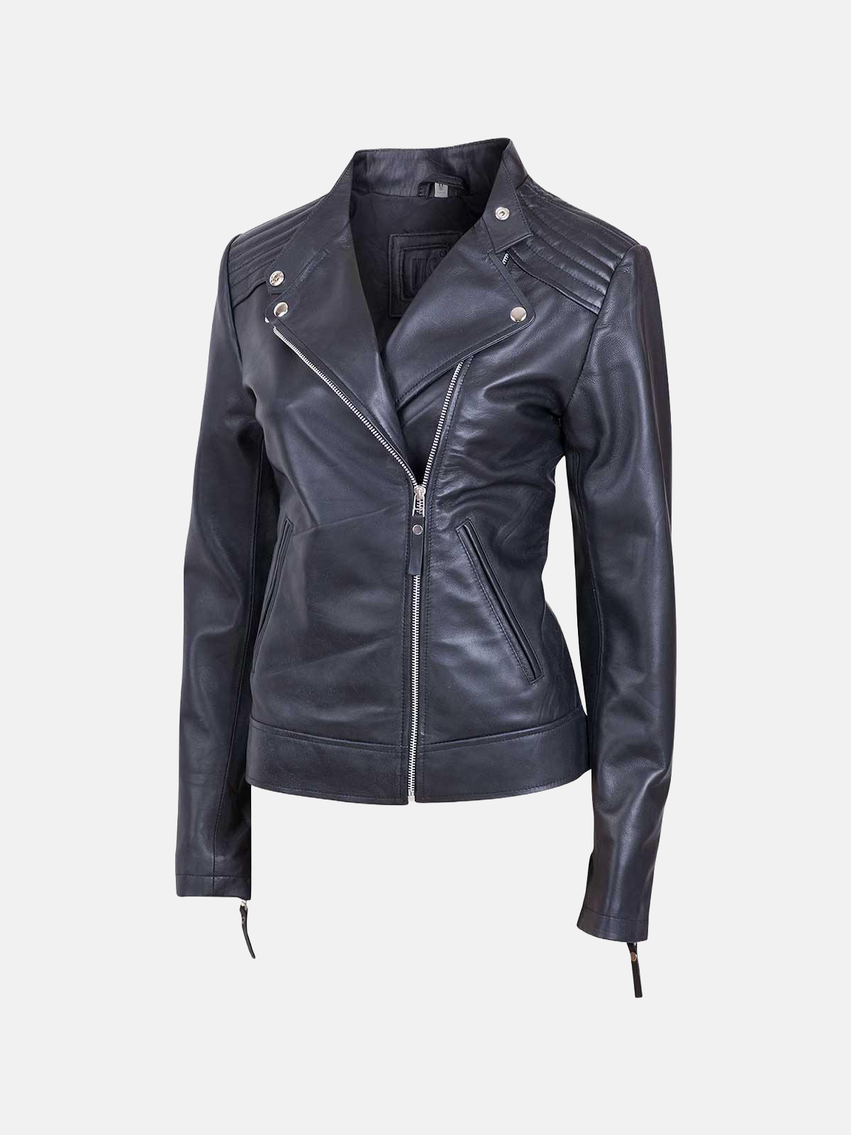 Women's Classic Moto Leather Jacket