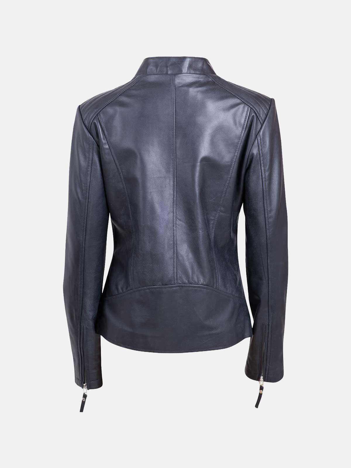 Women's Classic Moto Leather Jacket