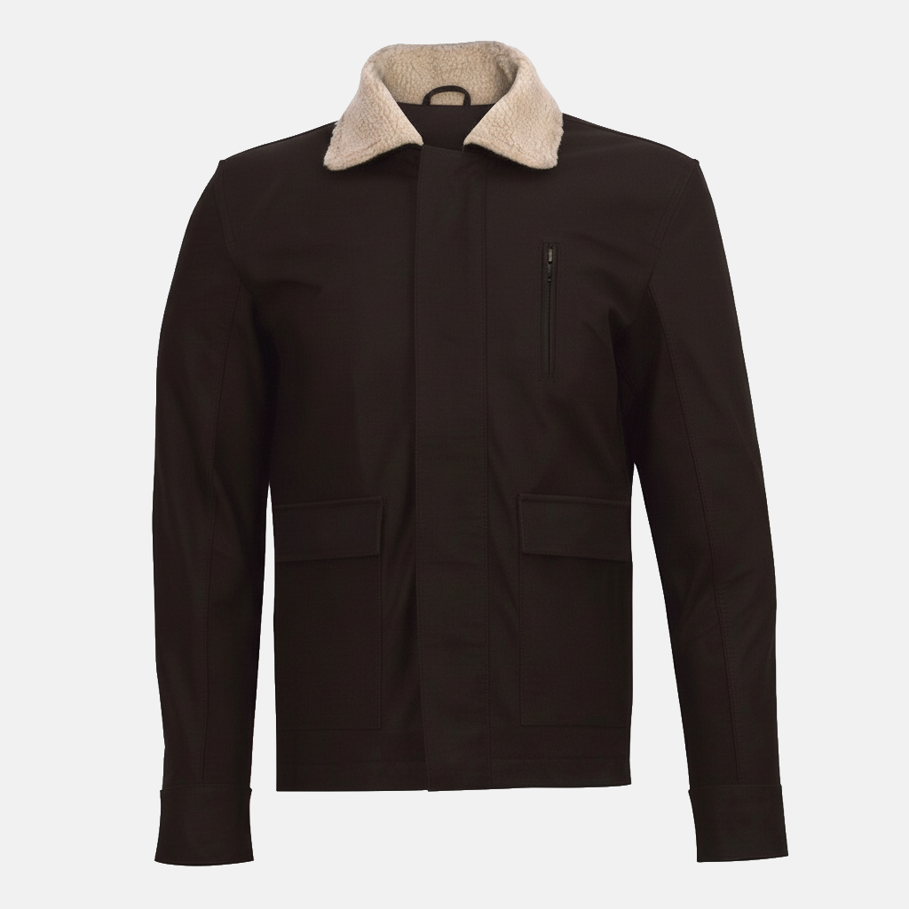 Men's Siachen Vintage Motorcycle Brown Suede Leather Jacket