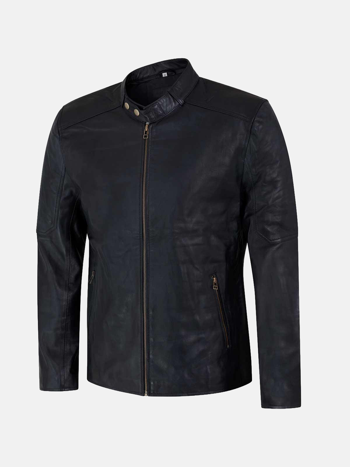 Men's Cafe Racer Sheep Leather Jacket