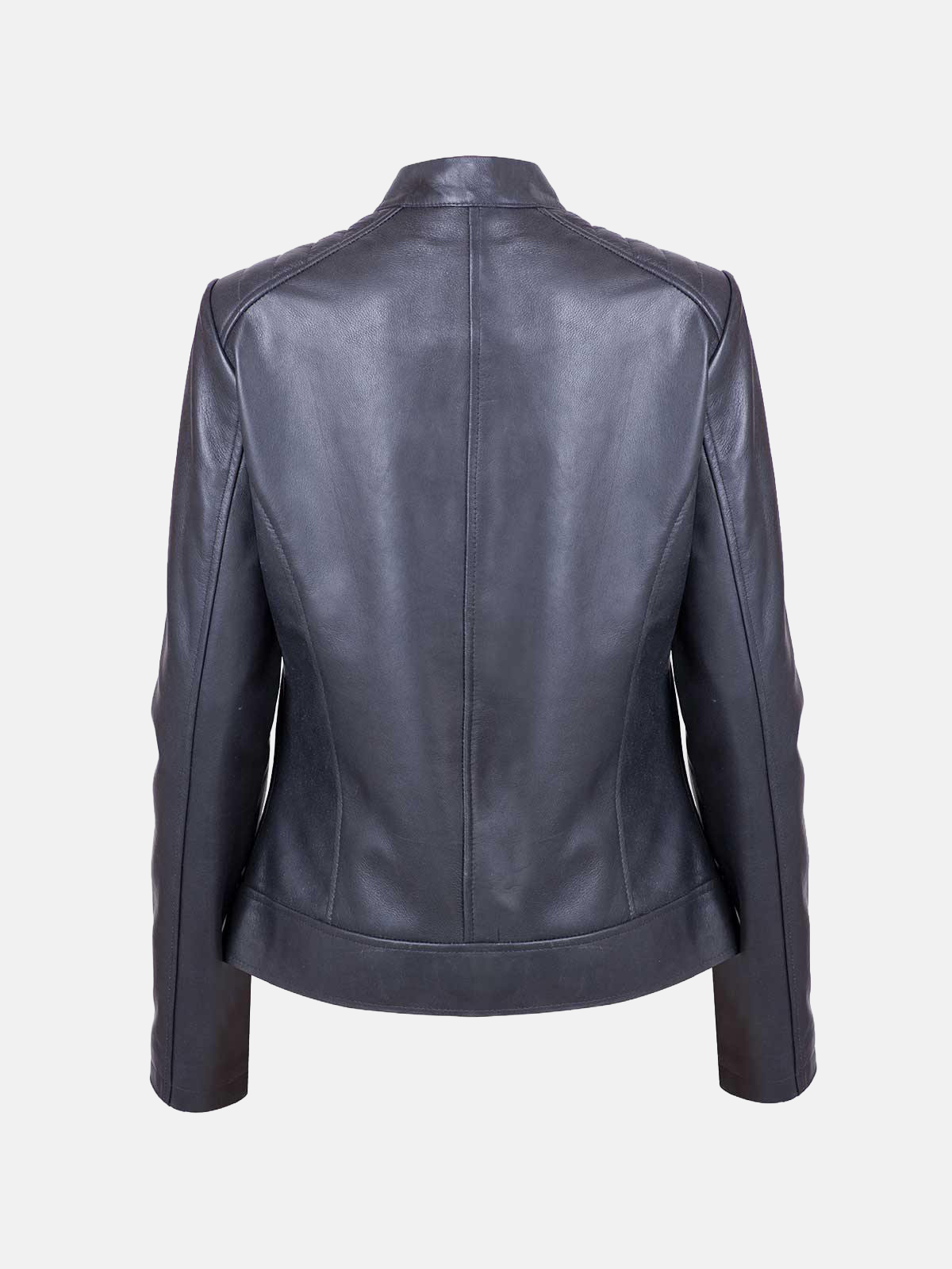 Women's Classic Sheep Leather Biker Jacket