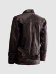 Men's Reefer Brown Leather Jacket