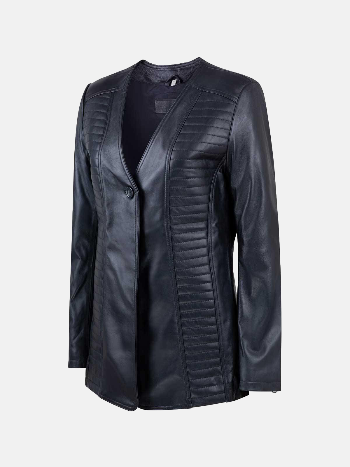 Women's Modern Fashion Leather Coat