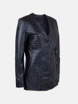 Women's Modern Fashion Leather Coat